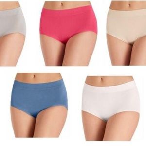 Carol Hochman Women's 5 Pair Brief panties